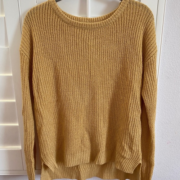 Mustard Yellow Sweater - Picture 1 of 2